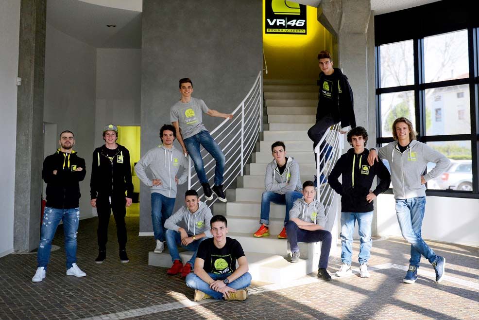 Los pilotos de la VR46 Academy