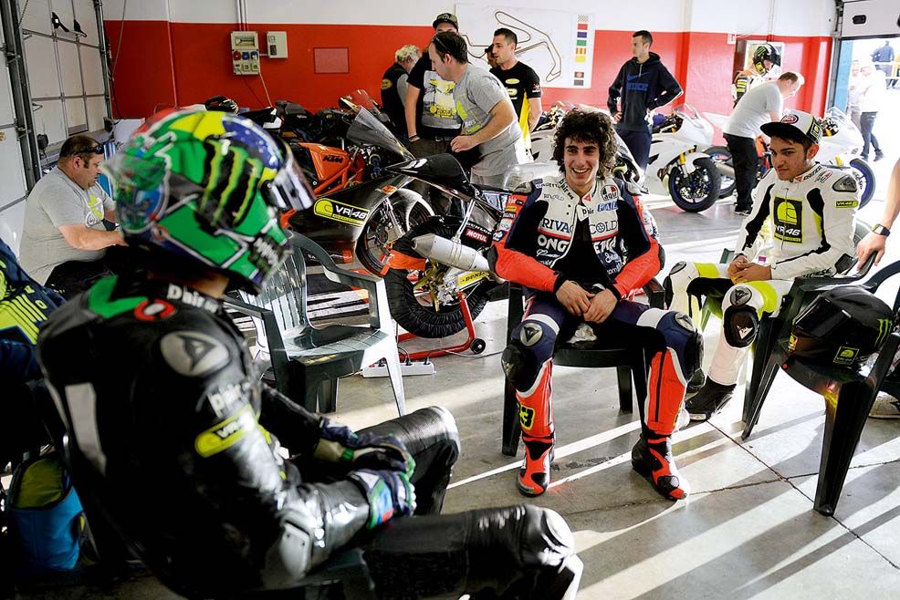 Los pilotos de la VR46 Academy