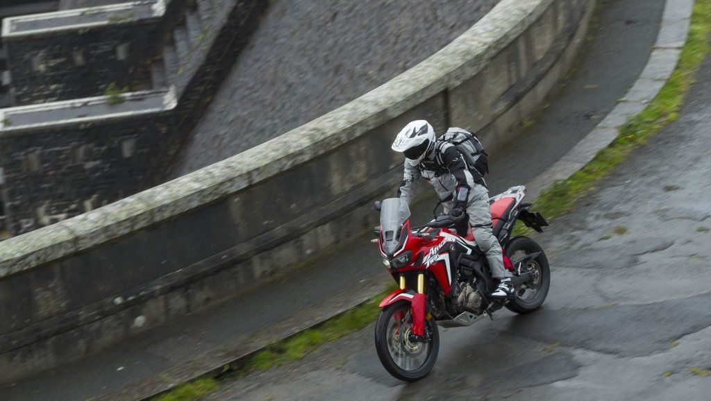 Aventura Honda Africa Twin en Gales