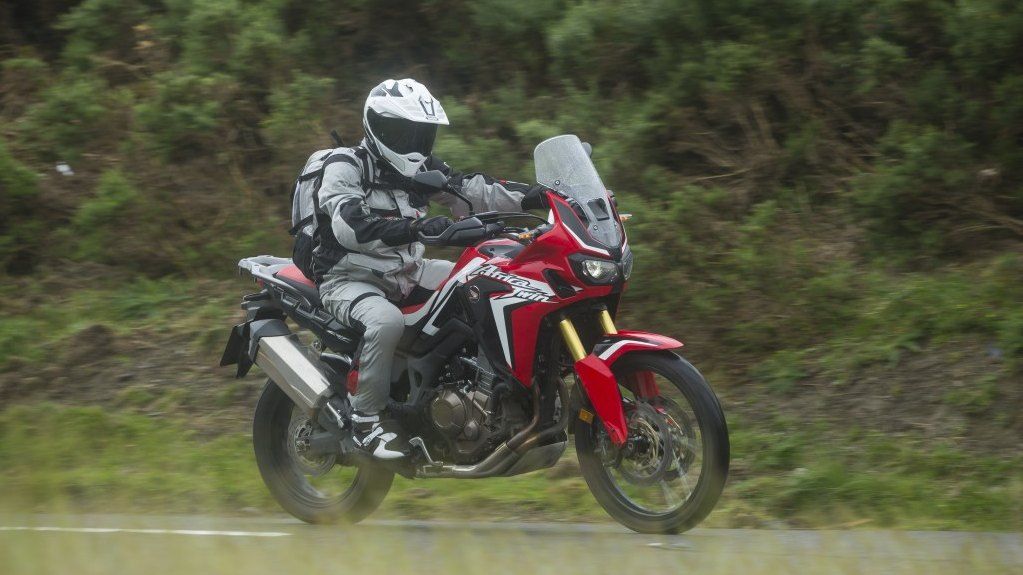 Aventura Honda Africa Twin en Gales
