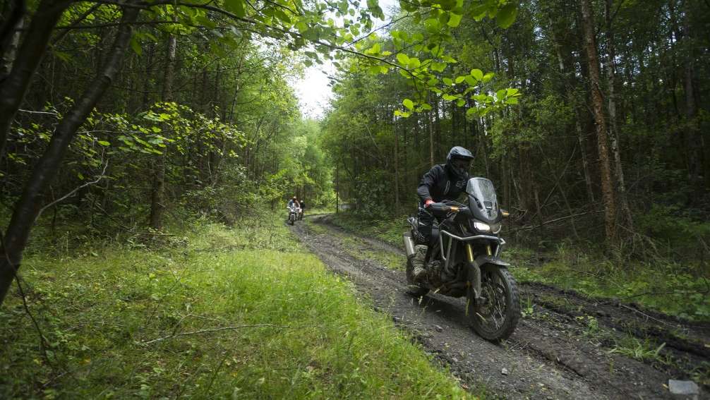 Aventura Honda Africa Twin en Gales