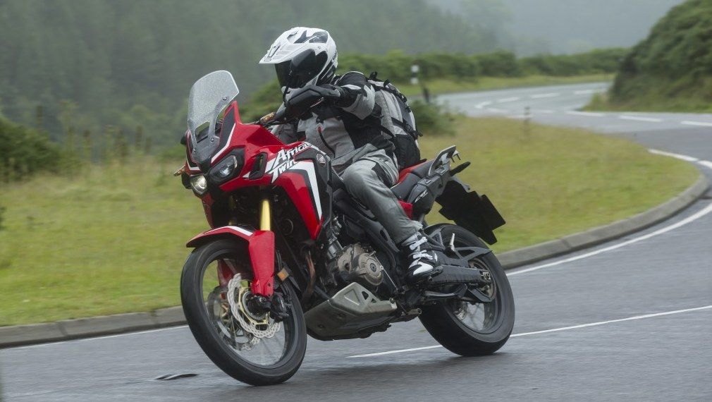 Aventura Honda Africa Twin en Gales