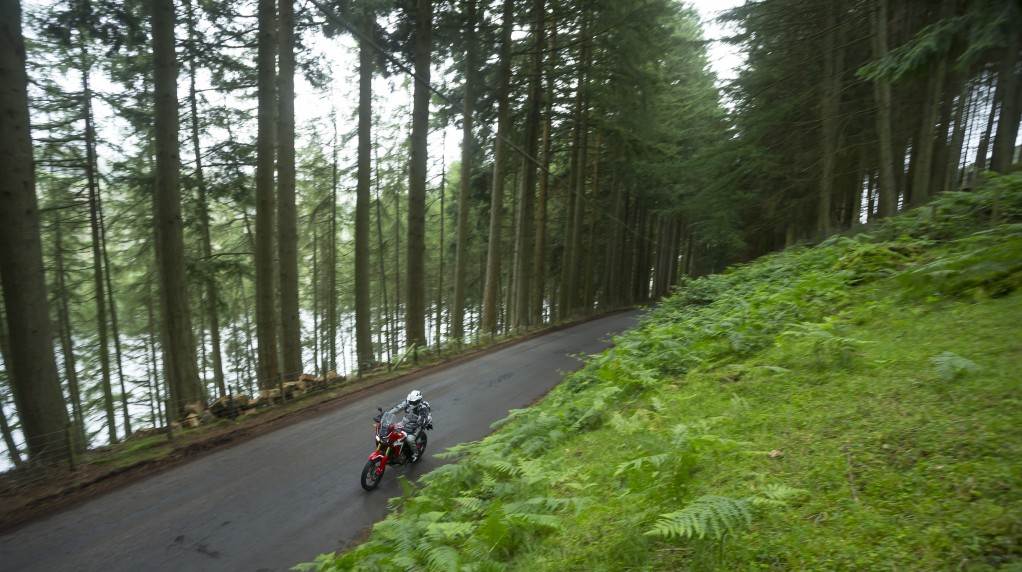 Aventura Honda Africa Twin en Gales