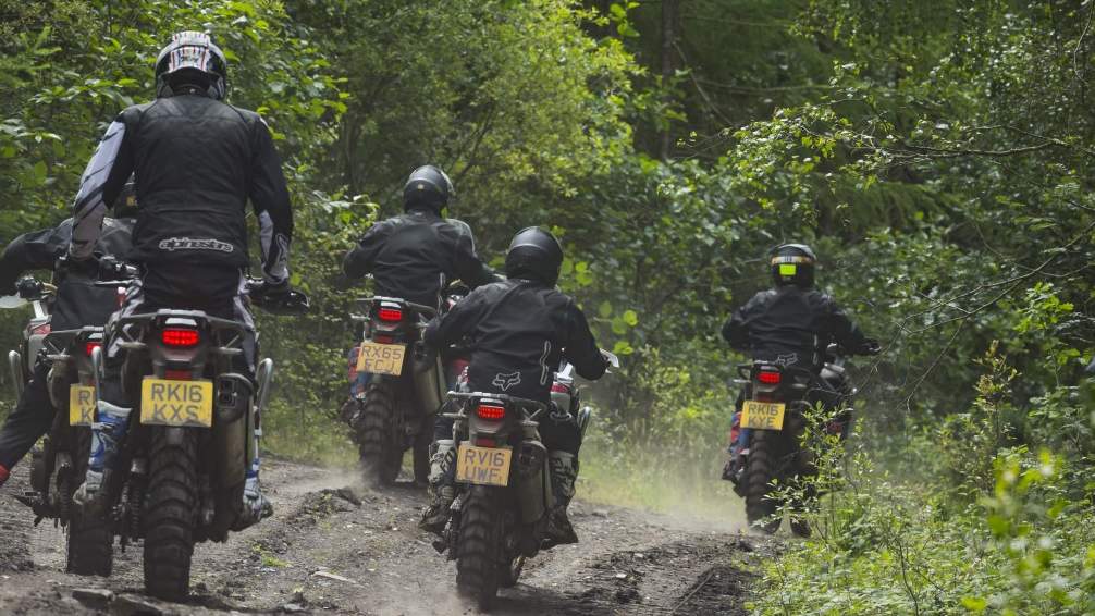Aventura Honda Africa Twin en Gales