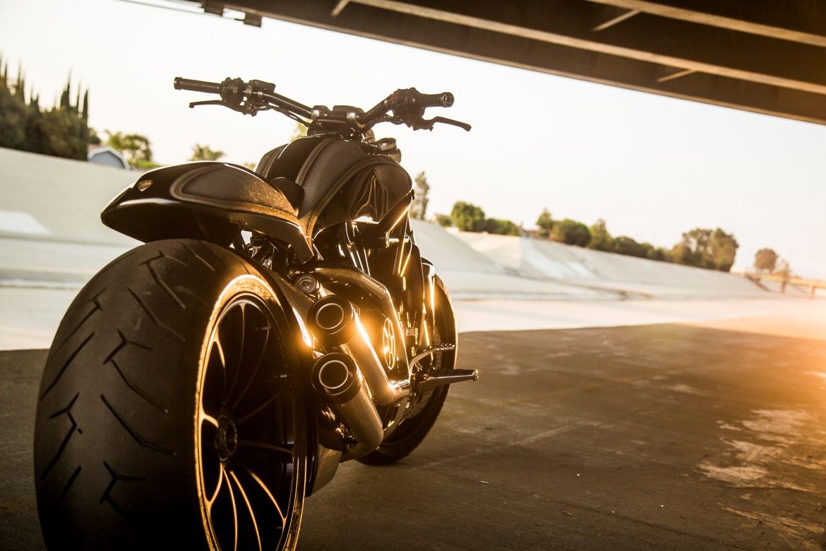 Galería de fotos de la XDiavel de Roland Sands