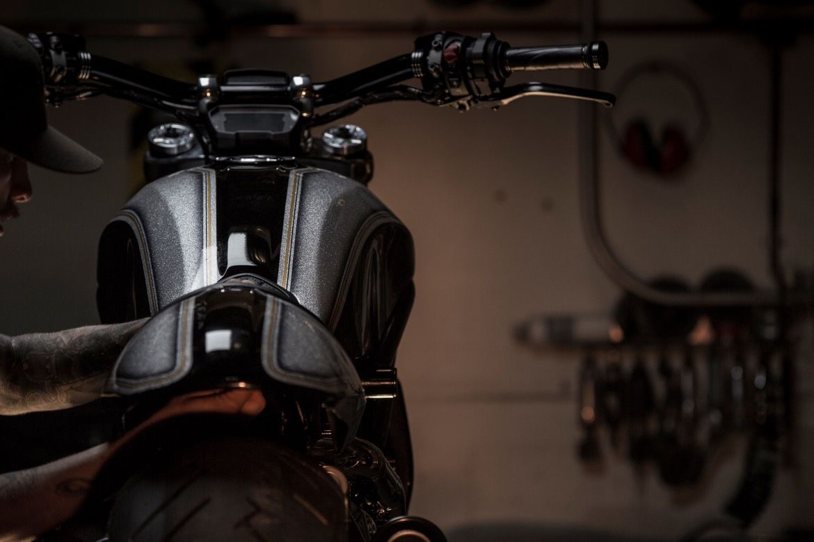 Galería de fotos de la XDiavel de Roland Sands