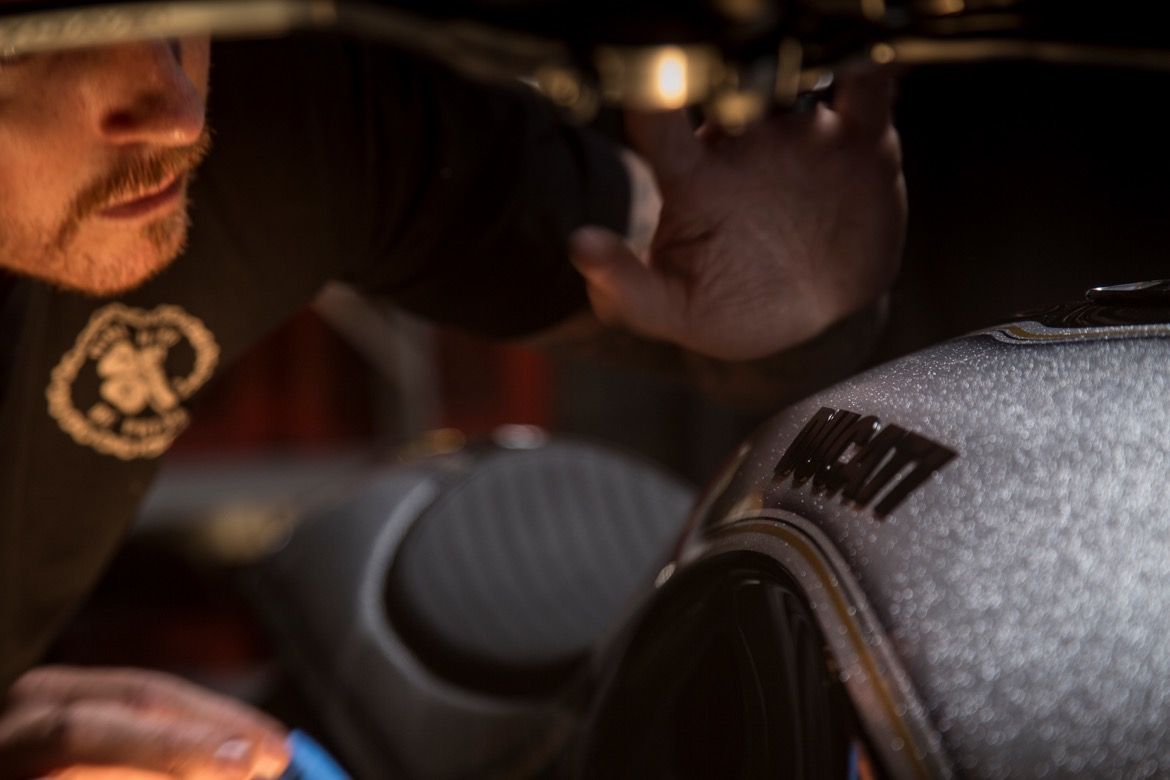 Galería de fotos de la XDiavel de Roland Sands