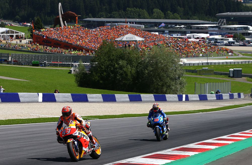 Las mejores fotos de la carrera de MotoGP en Austria