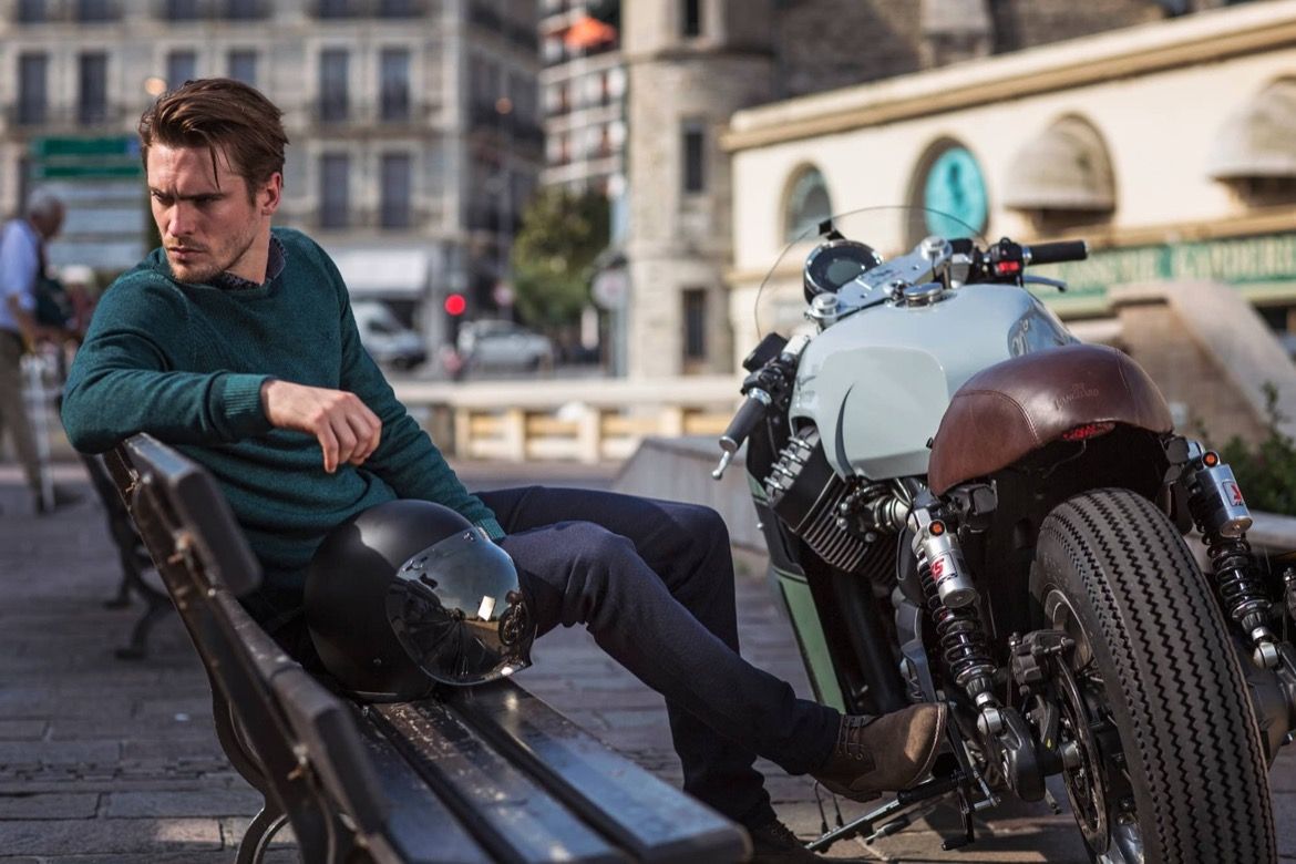 Vanguard V8, en honor a la Guzzi "Otto"