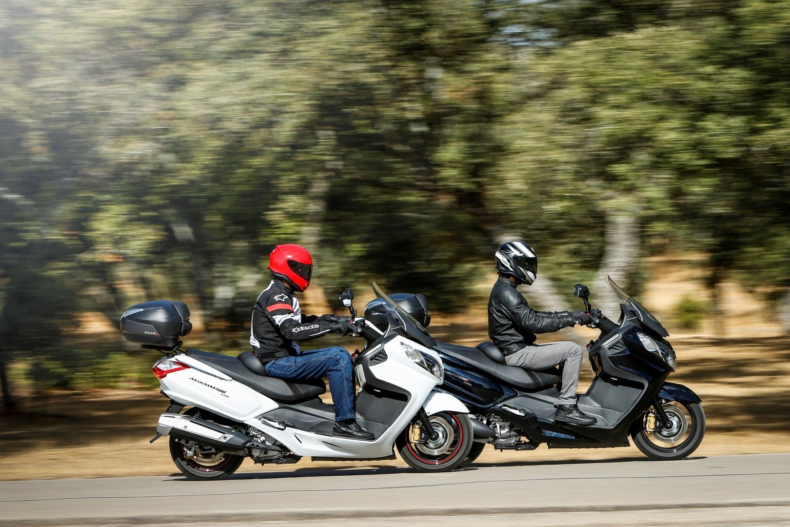 SYM Maxsym 600 y SYM Maxsym 400, imágenes