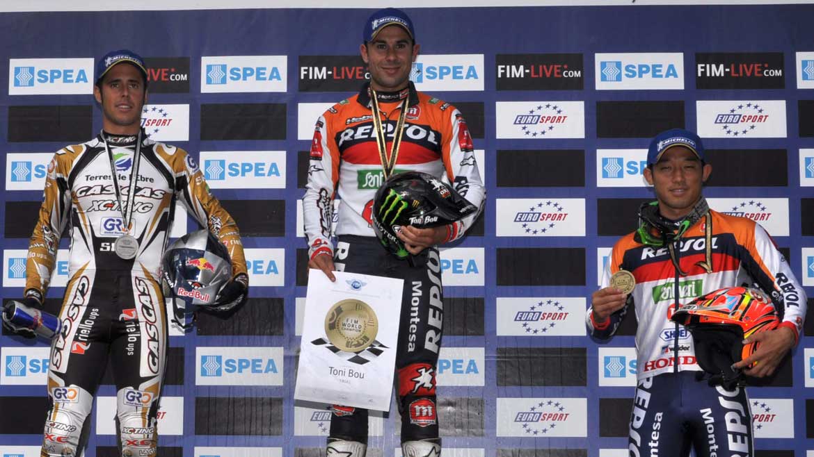 Los 20 Mundiales de Trial de Toni Bou en imágenes