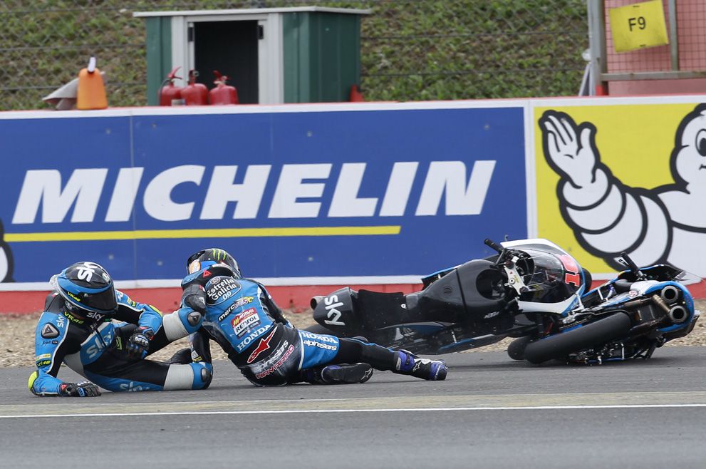 La victoria de Brad Binder en Silverstone, en fotos