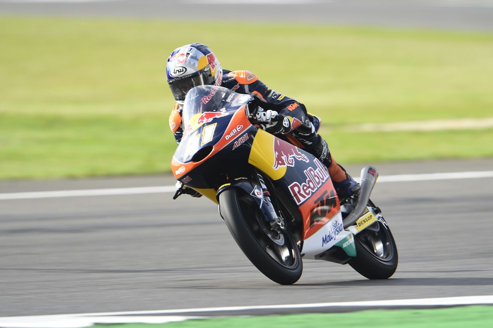La victoria de Brad Binder en Silverstone, en fotos