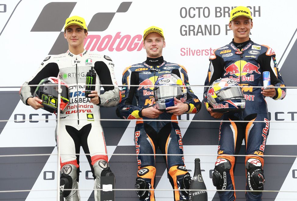 La victoria de Brad Binder en Silverstone, en fotos