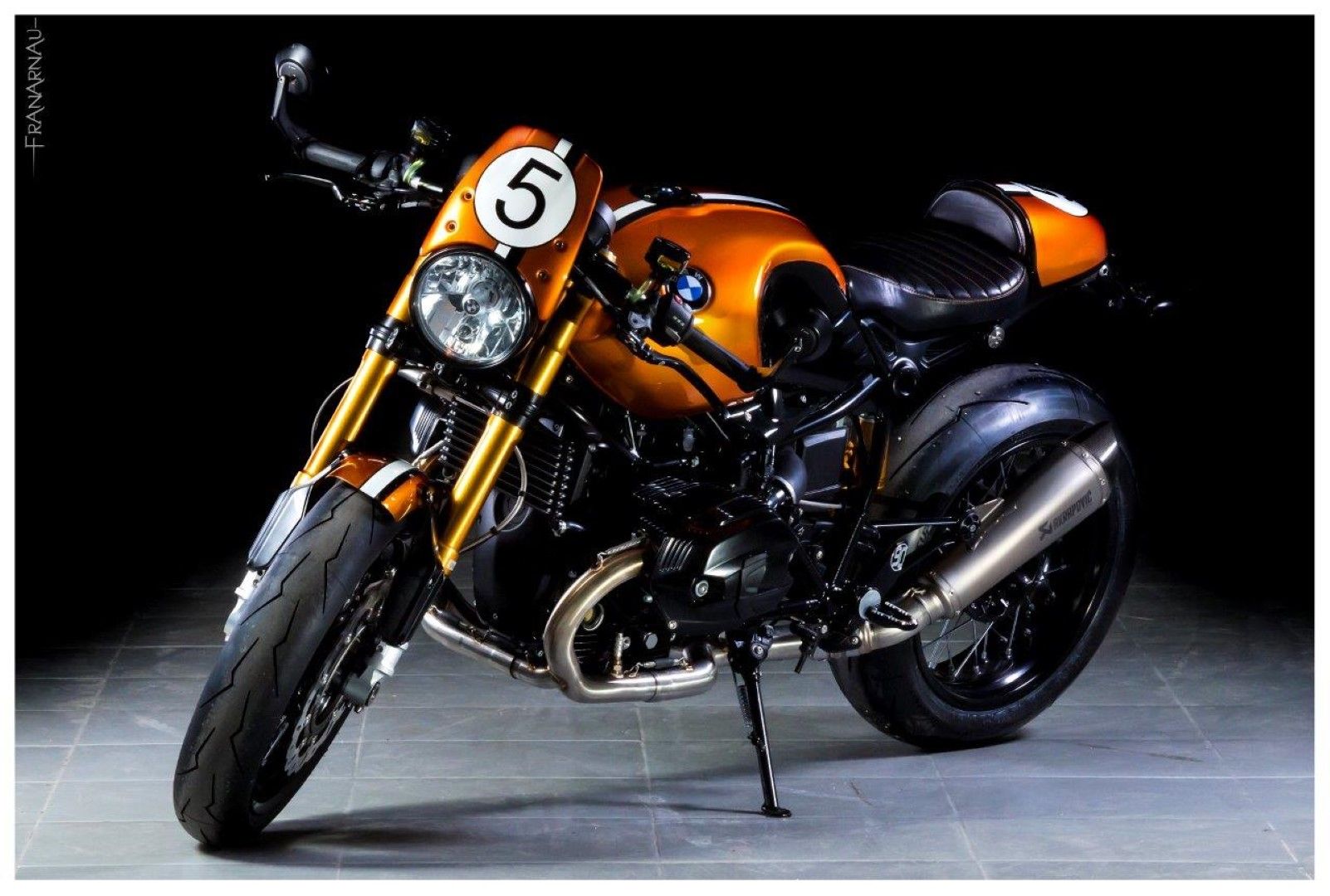 Segundo premio BMW rnineT. Alfonso Tabuenca