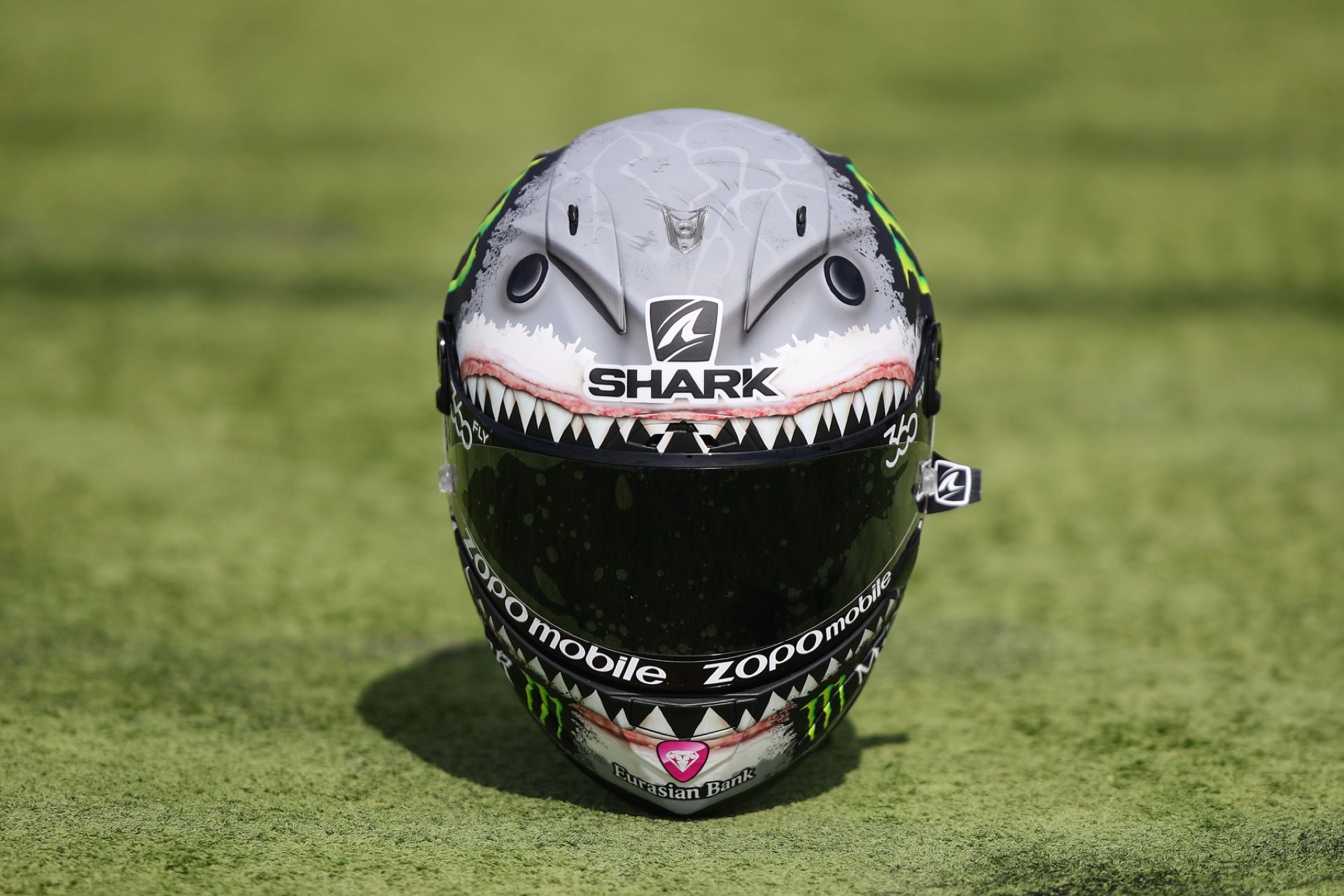 Casco de Jorge Lorenzo en Motorland