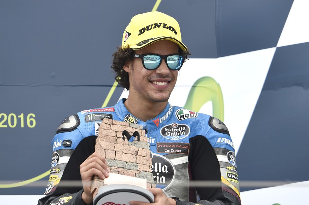Las imágenes de la carrera de Moto2 en Aragón