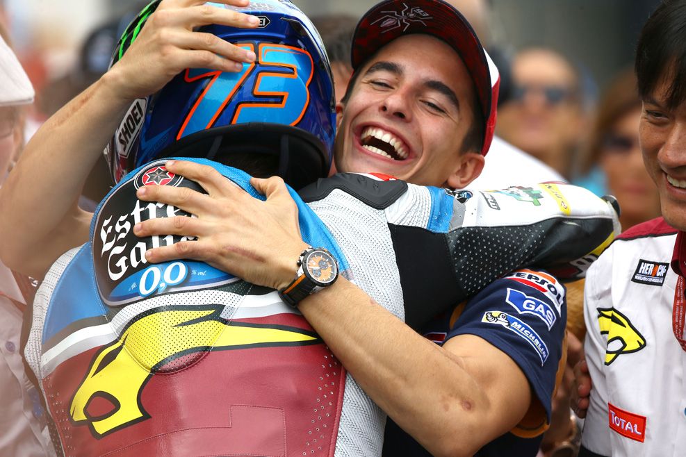 Las imágenes de la carrera de Moto2 en Aragón