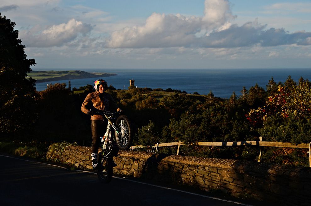 La vuelta de Doug Lampkin a la Isla de Man, en fotos