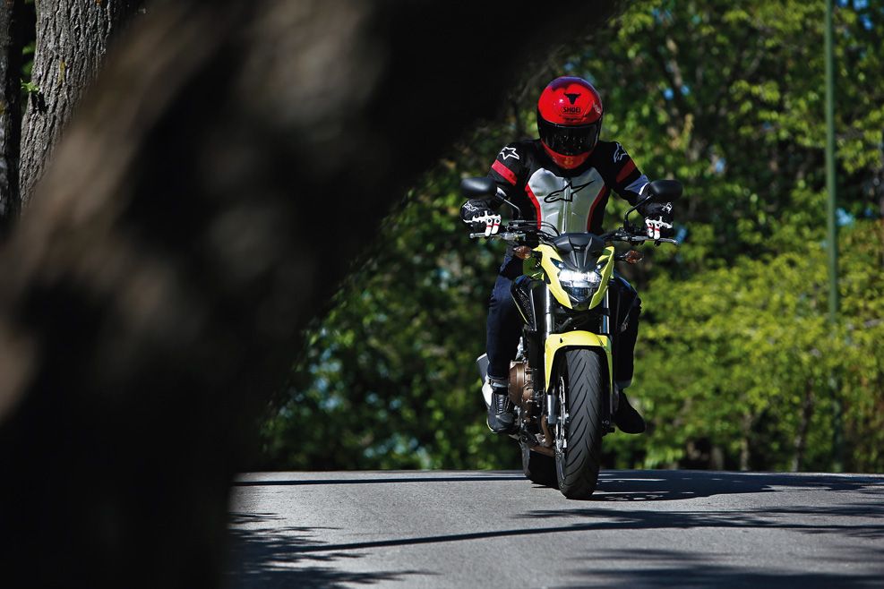 Prueba Honda CB500F