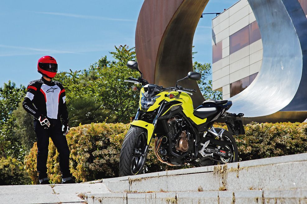 Prueba Honda CB500F