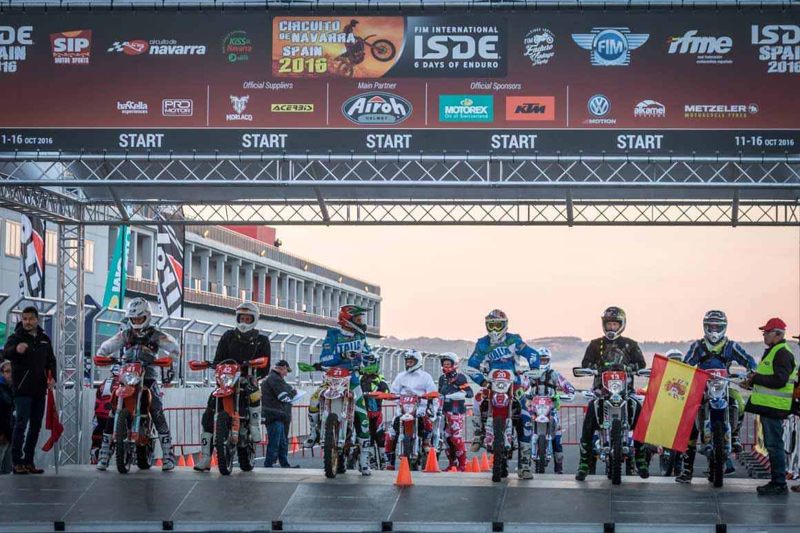 ISDE 2016 Circuito de Navarra España
