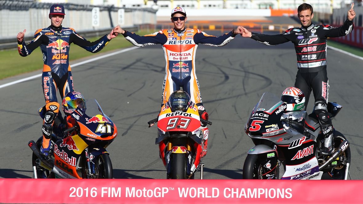 Los premios de MotoGP 2016