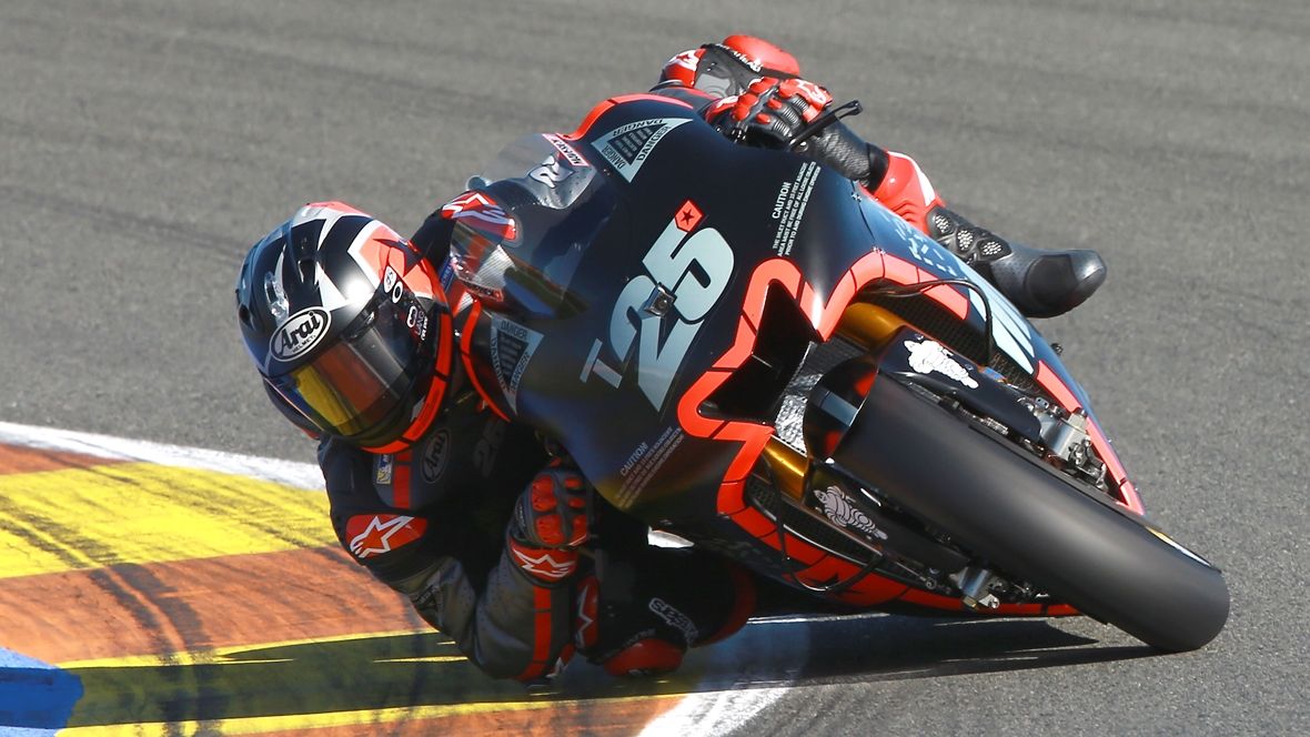 Maverick Viñales con la Yamaha 2017