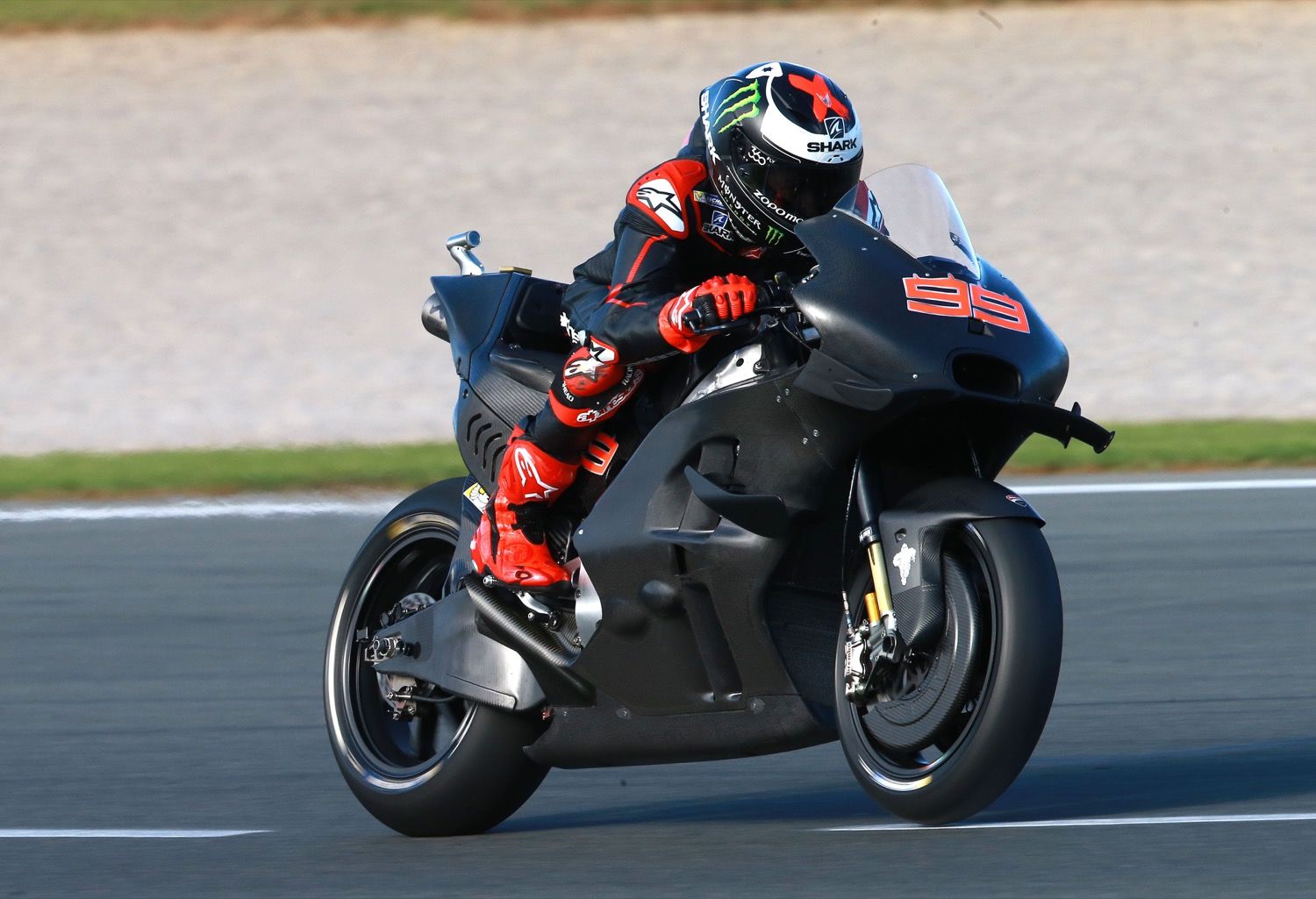 Jorge Lorenzo con la Ducati 2017