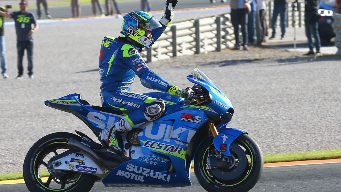 Las 10 despedidas de MotoGP en Valencia 2016