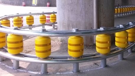 'Roller System', los guardarraíles salvavidas