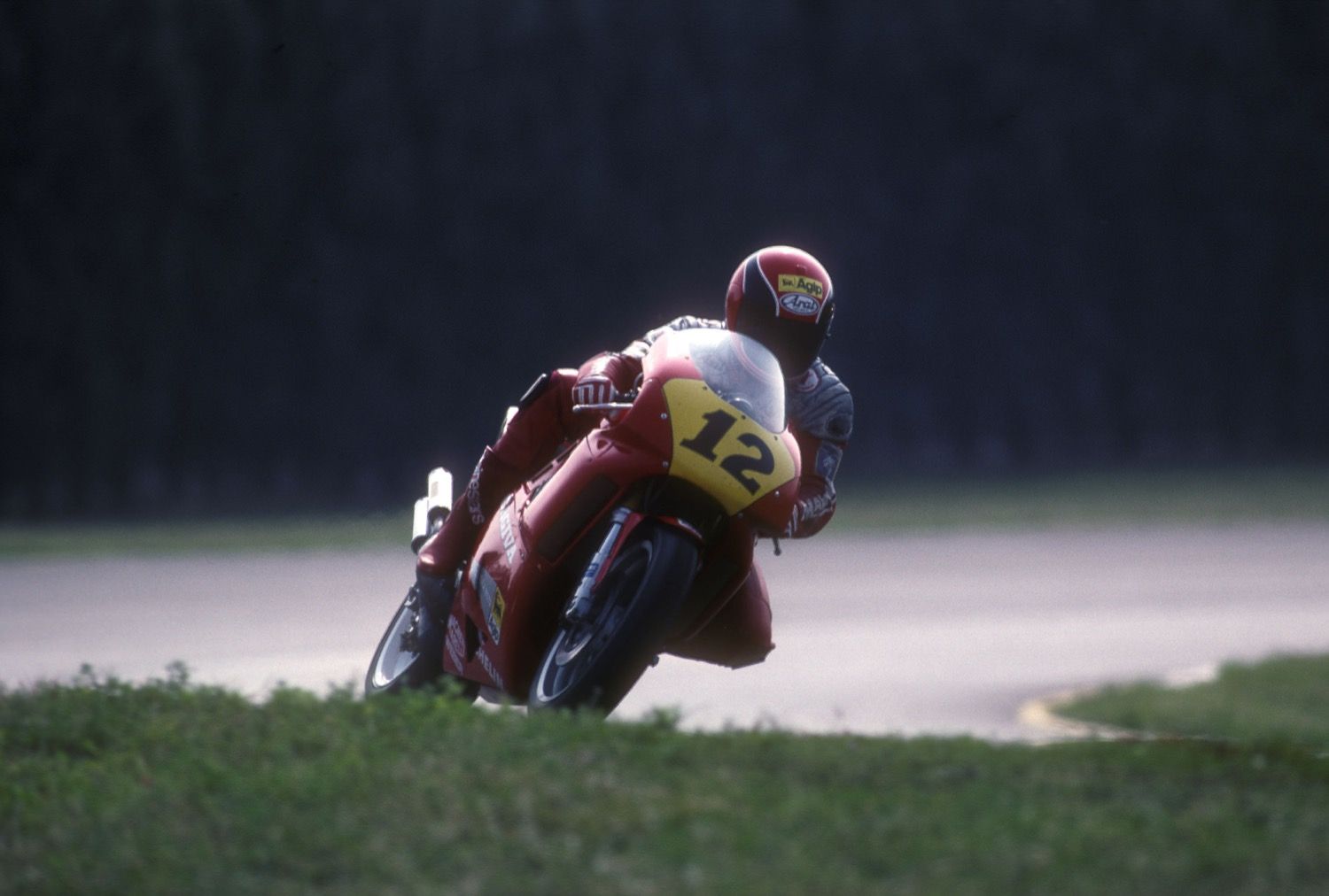 El show de Randy Mamola con Cagiva