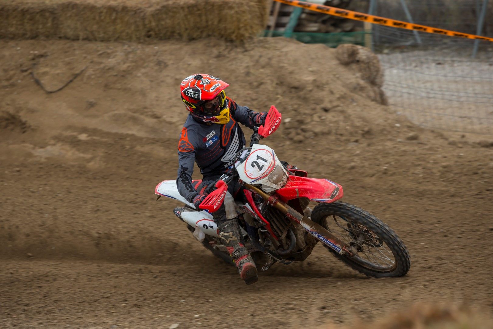 Marc Márquez, piloto de enduro