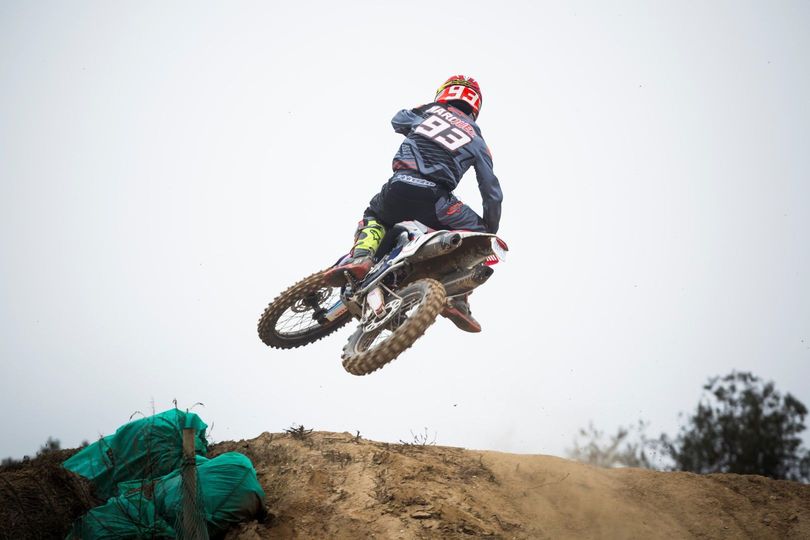 Marc Márquez, piloto de enduro