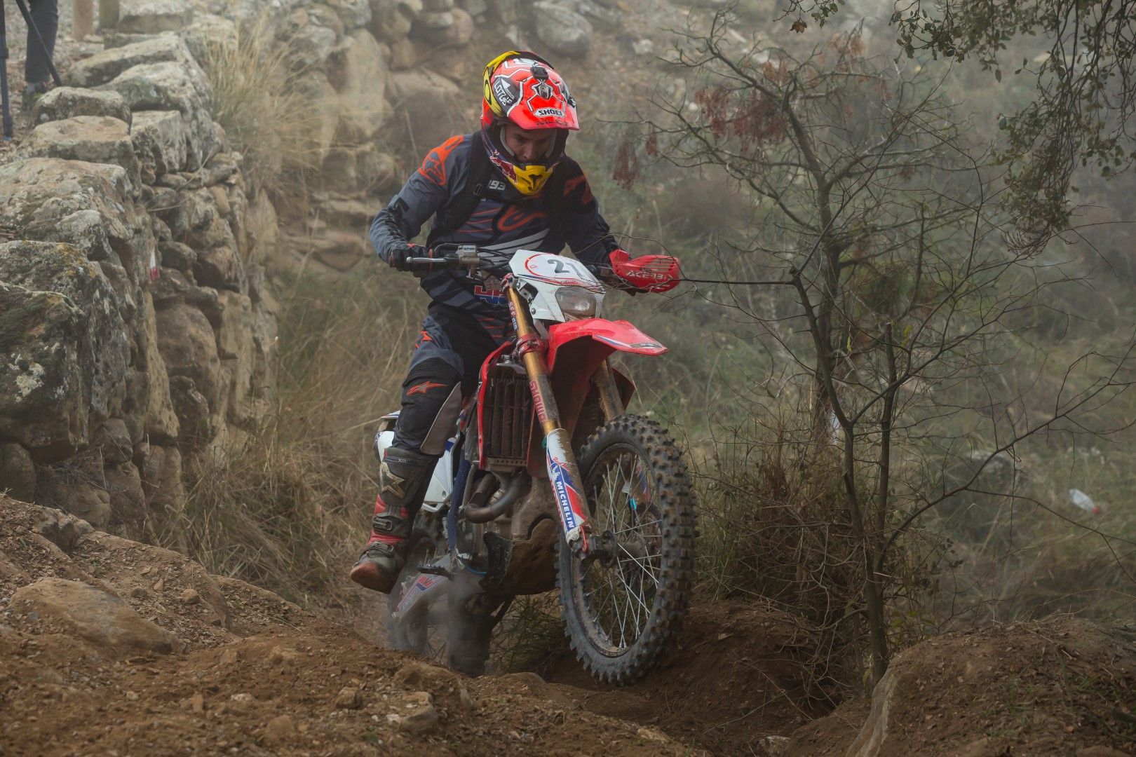 Marc Márquez, piloto de enduro