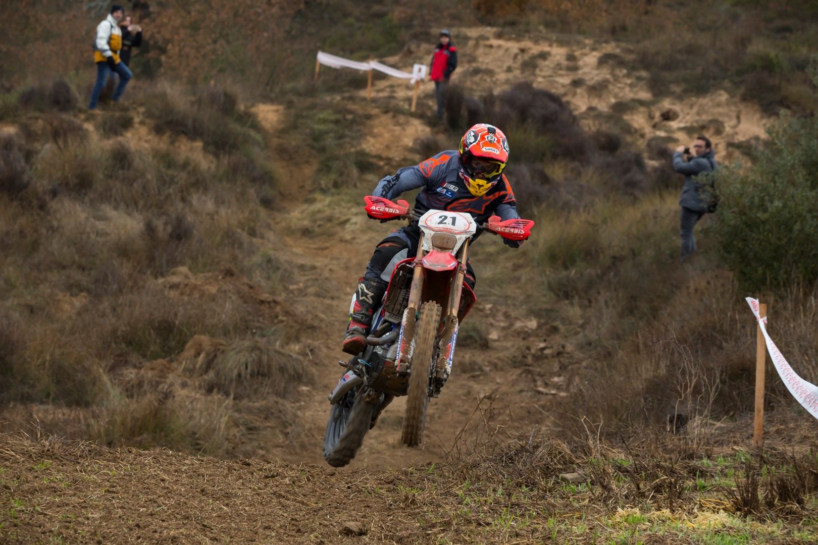 Marc Márquez, piloto de enduro