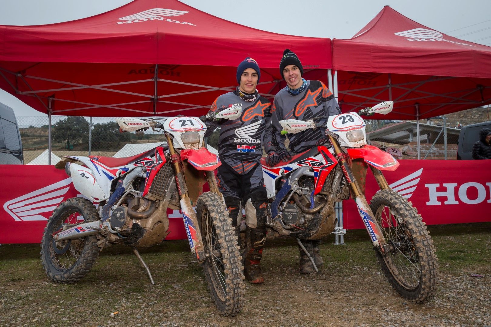 Marc Márquez, piloto de enduro