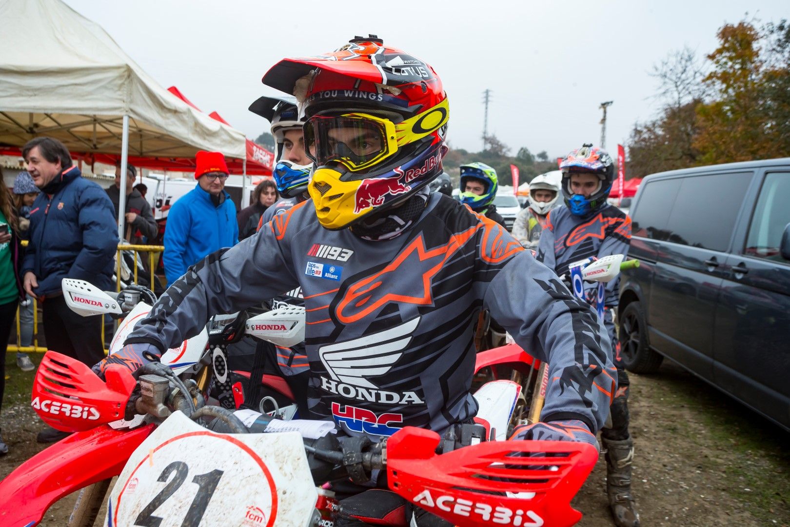 Marc Márquez, piloto de enduro