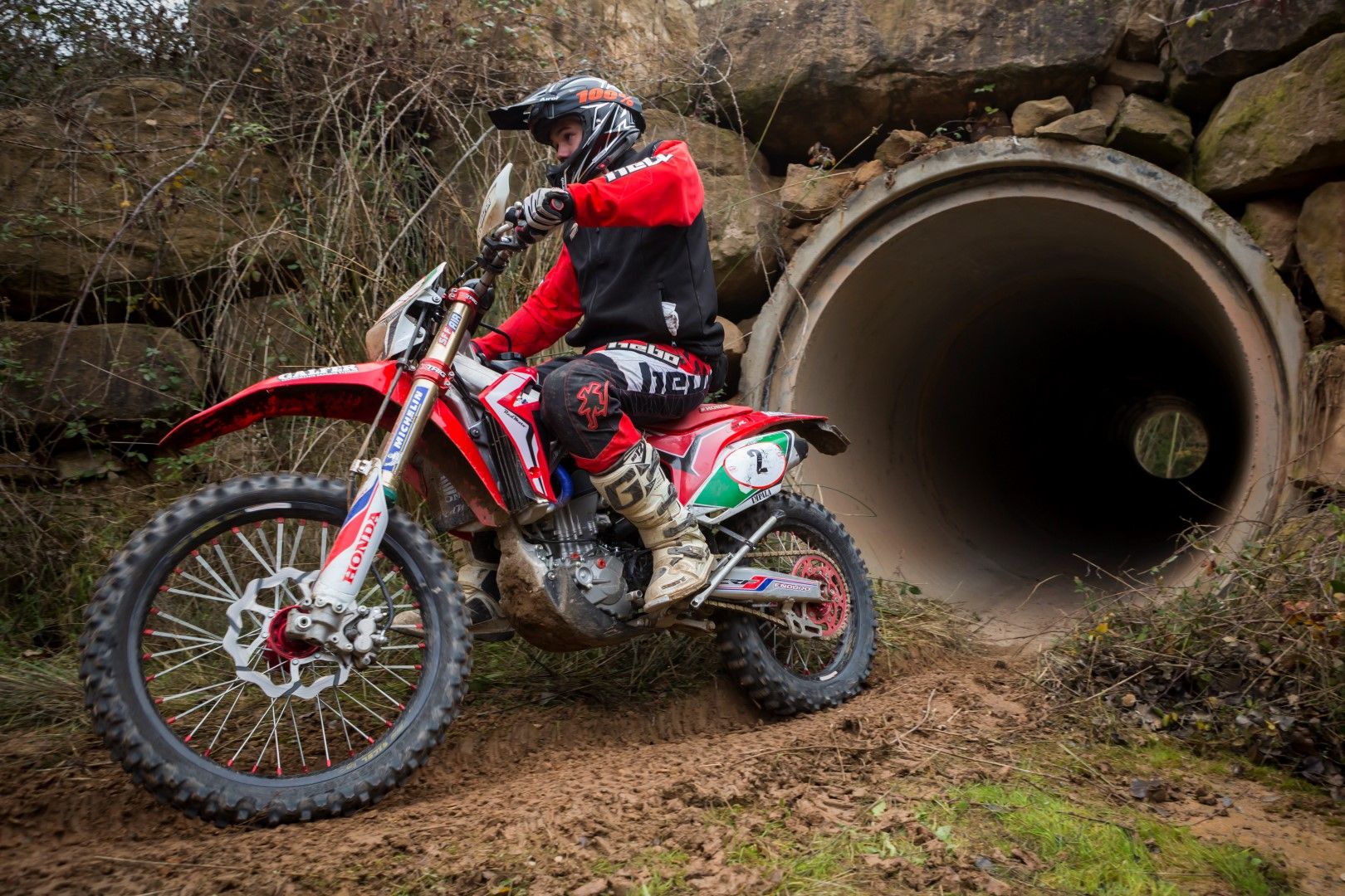 Marc Márquez, piloto de enduro