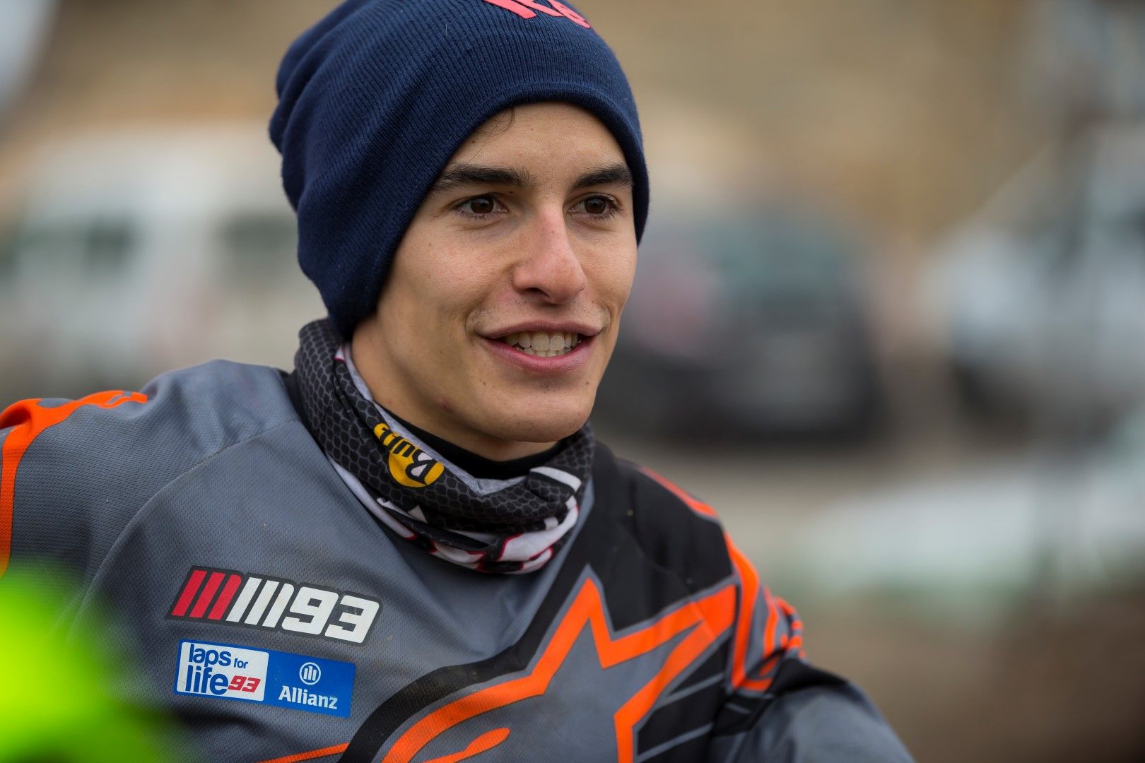Marc Márquez, piloto de enduro
