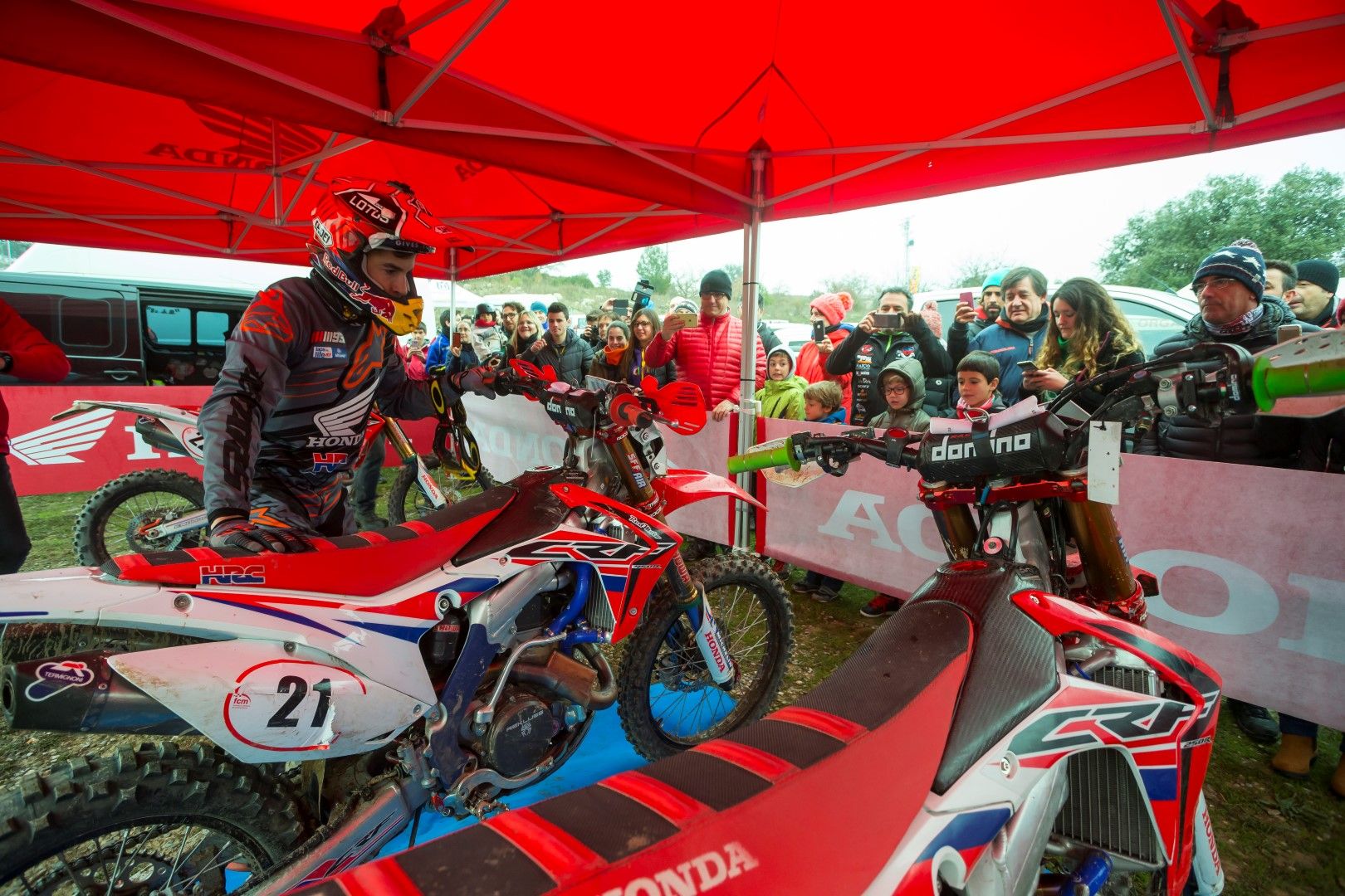 Marc Márquez, piloto de enduro