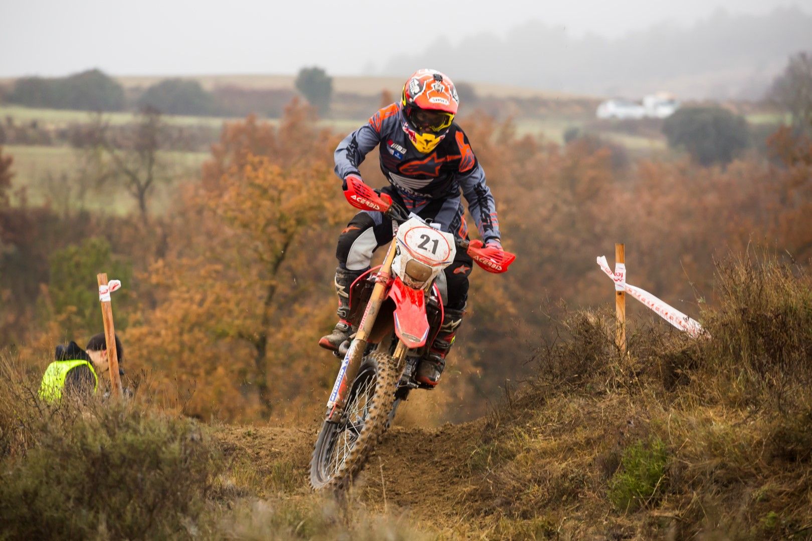 Marc Márquez, piloto de enduro