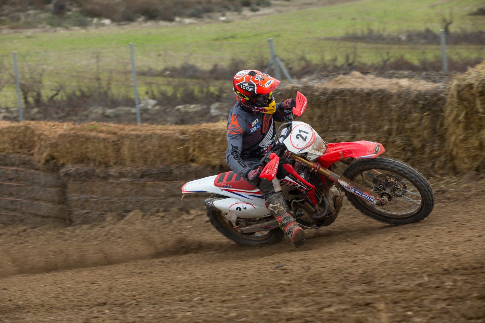 Marc Márquez, piloto de enduro