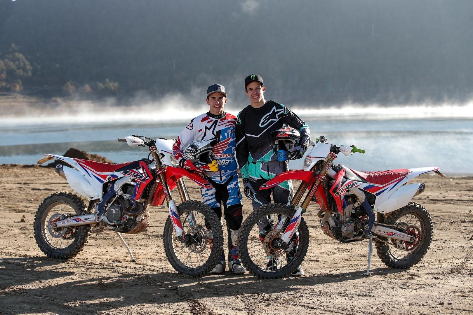 Marc Márquez, piloto de enduro