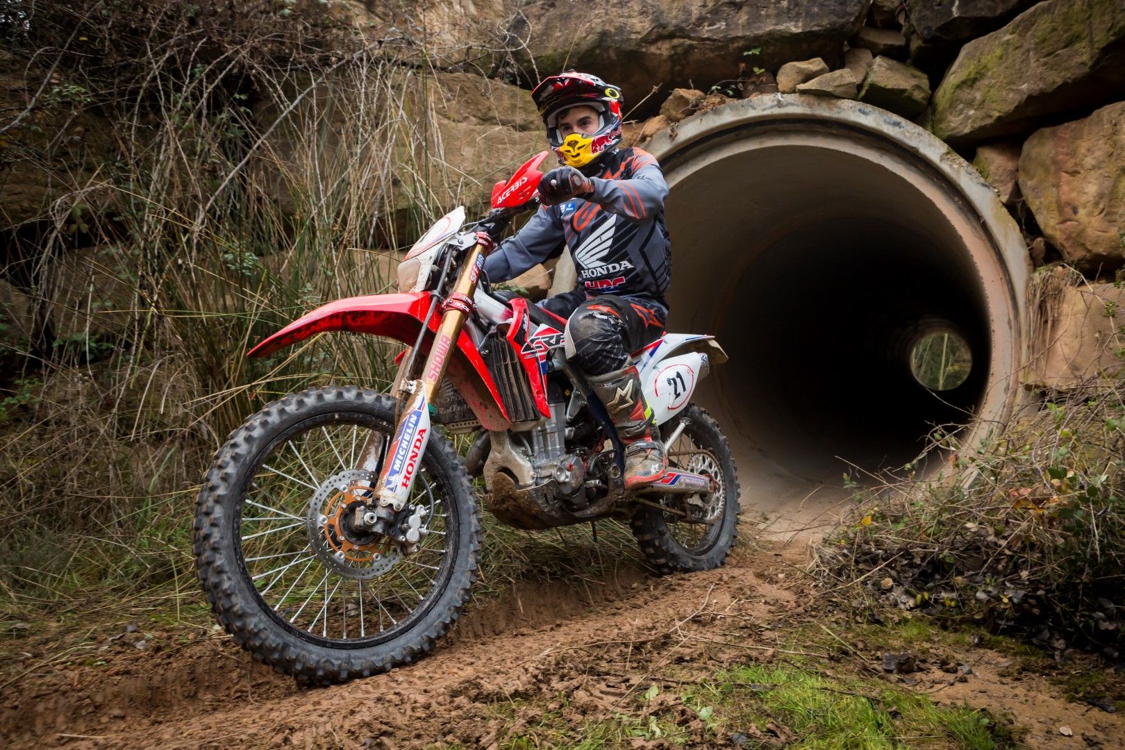 Marc Márquez, piloto de enduro