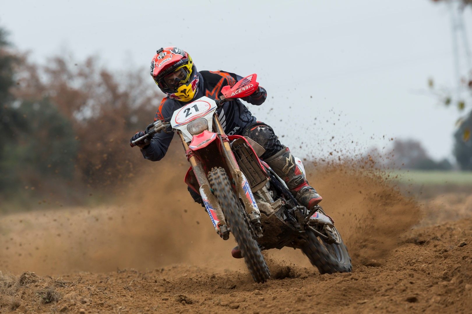 Marc Márquez, piloto de enduro