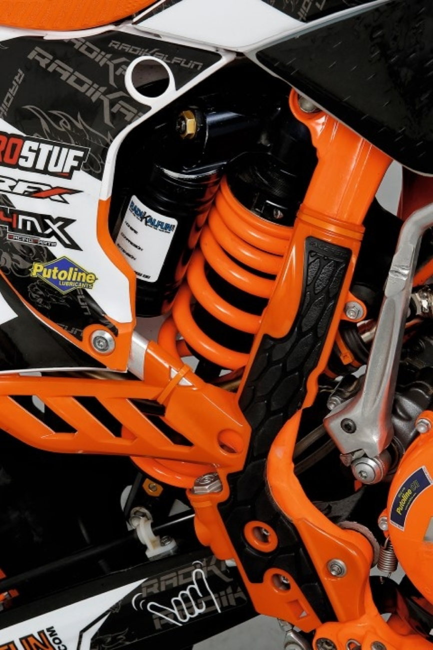 KTM EXC 250 2006 convertida en 2016