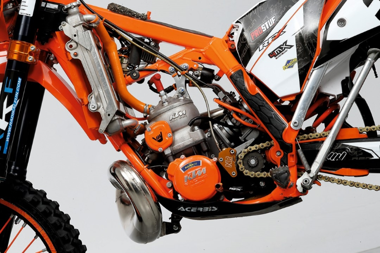 KTM EXC 250 2006 convertida en 2016