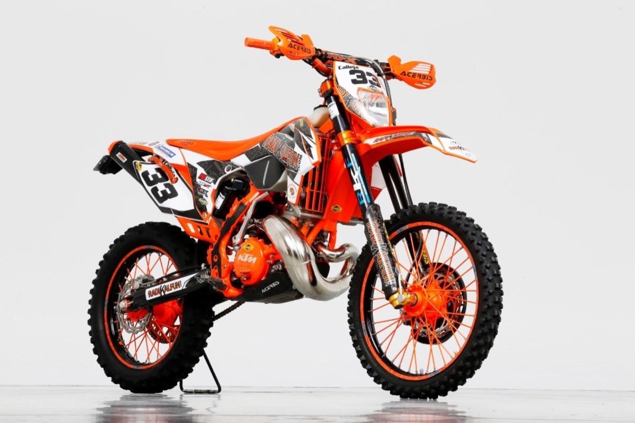 KTM EXC 250 2006 convertida en 2016