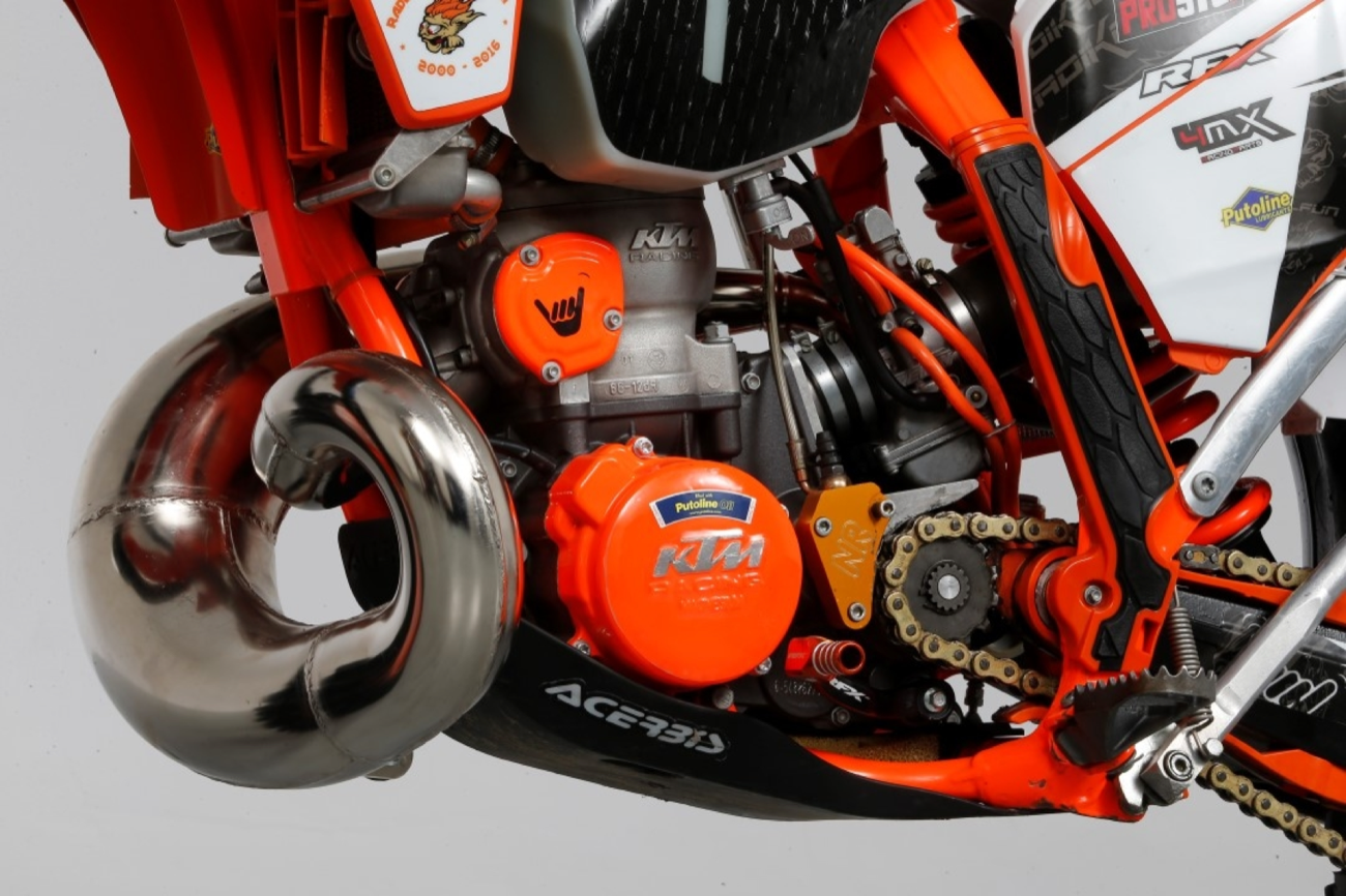 KTM EXC 250 2006 convertida en 2016